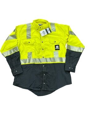 Lakeland high performance fire resistant protective apparel yellow Large